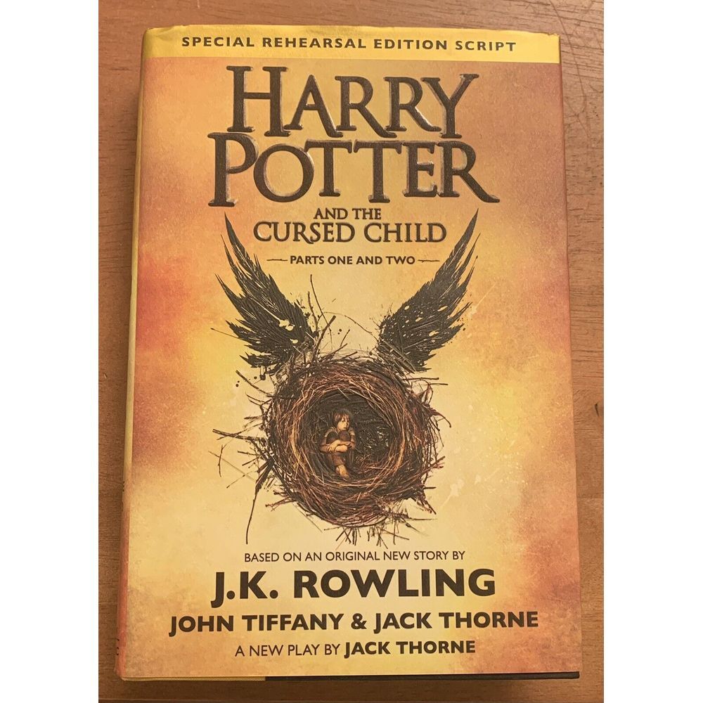 Harry Potter and the Cursed Child,Parts 1 & 2, 1st Edition/1st Print 2016 HC/DJ